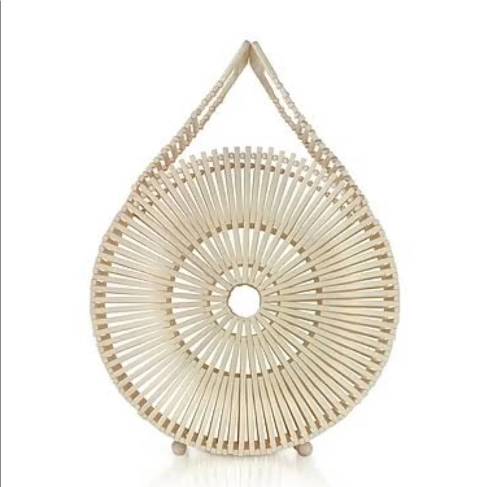 Cult Gaia Zaha Bag Ash, Cream